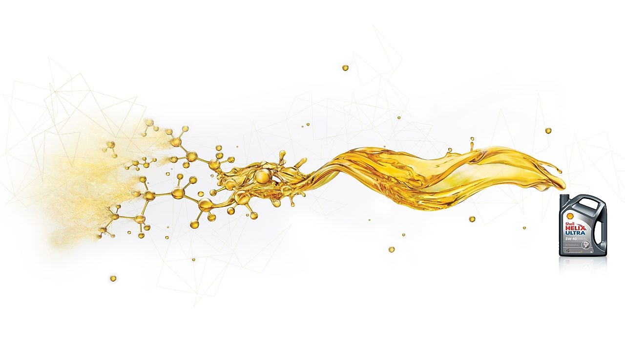 溅出的机油进入小组件中