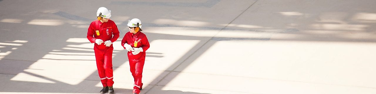 Shell Catalysts & Technologies refinery operators checking their activity permit