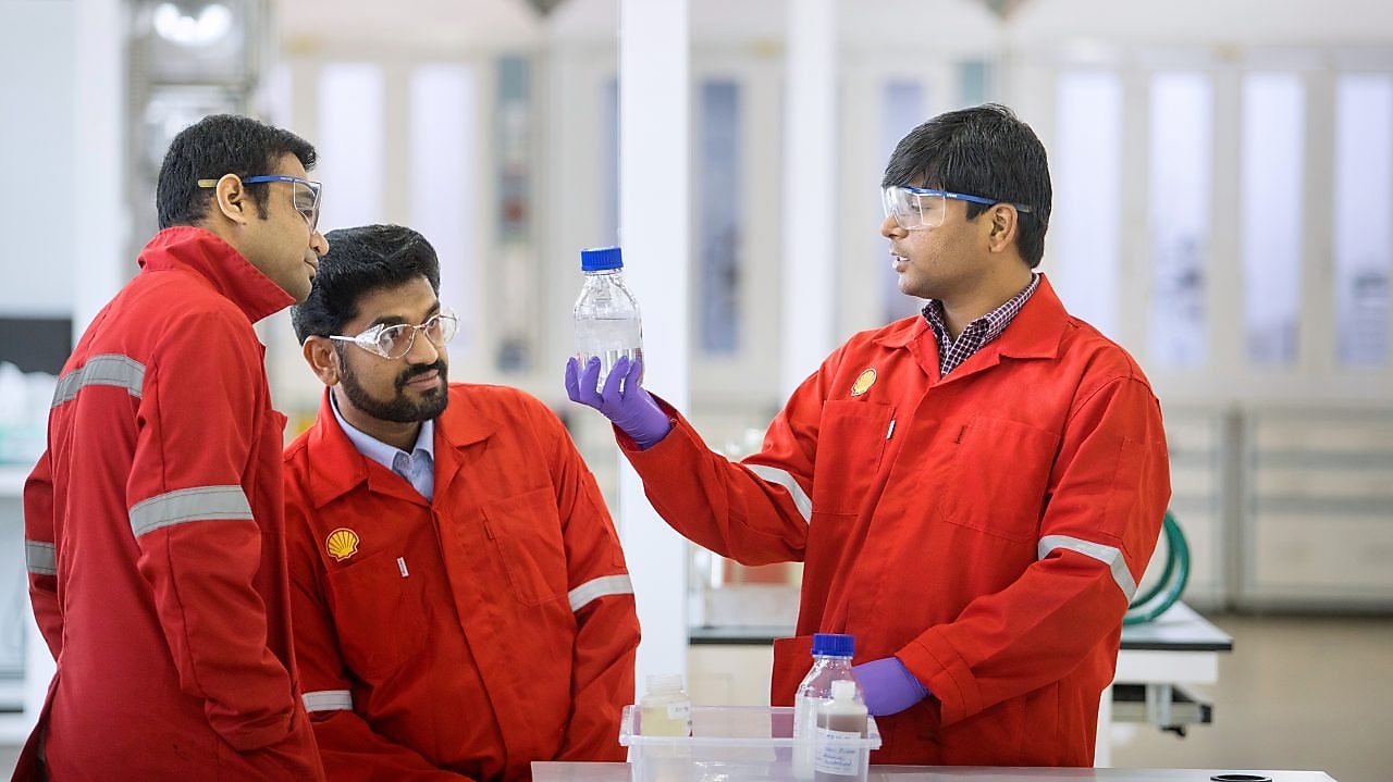 Catalysts poisoning workers conduct inspection