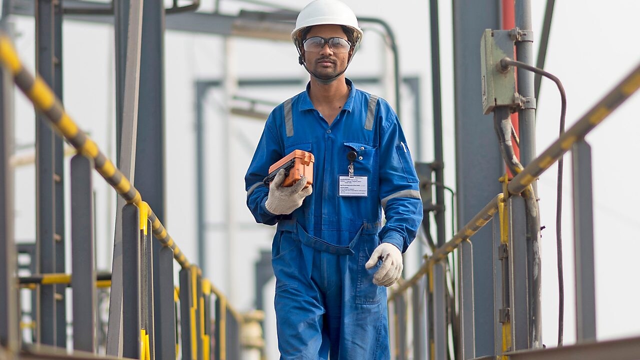 Shell operator at a IH² Demonstration Facility