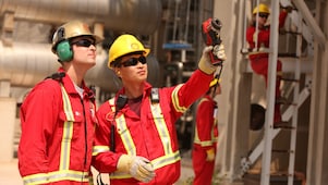 Shell employees discussing SCOT process best practices