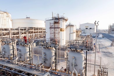 Acid tank and Condensate polisher unit used in Thiopaq