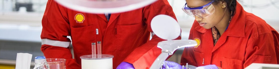 Petrochemicals technology and Shell engineers