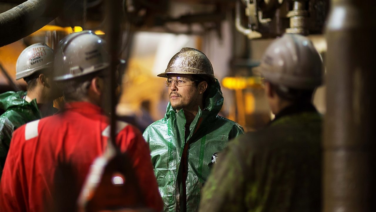 Residue upgrading drill crew discusses operations in Aberdeen