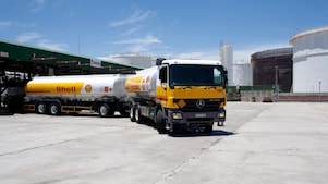 truck rear industrial compound