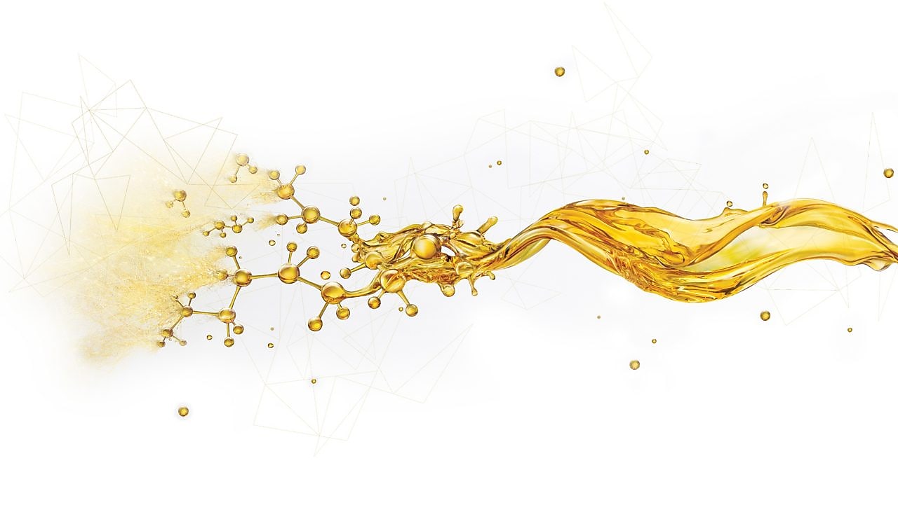 溅出的机油进入小组件中