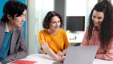 会议中的壳牌同事