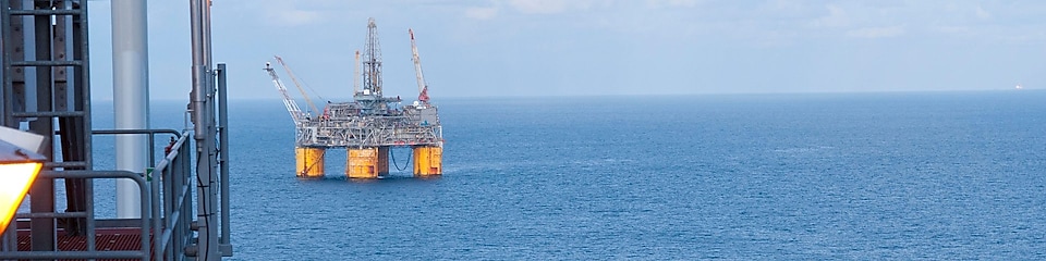 Offshore deep-water floating platform in the Gulf of Mexico