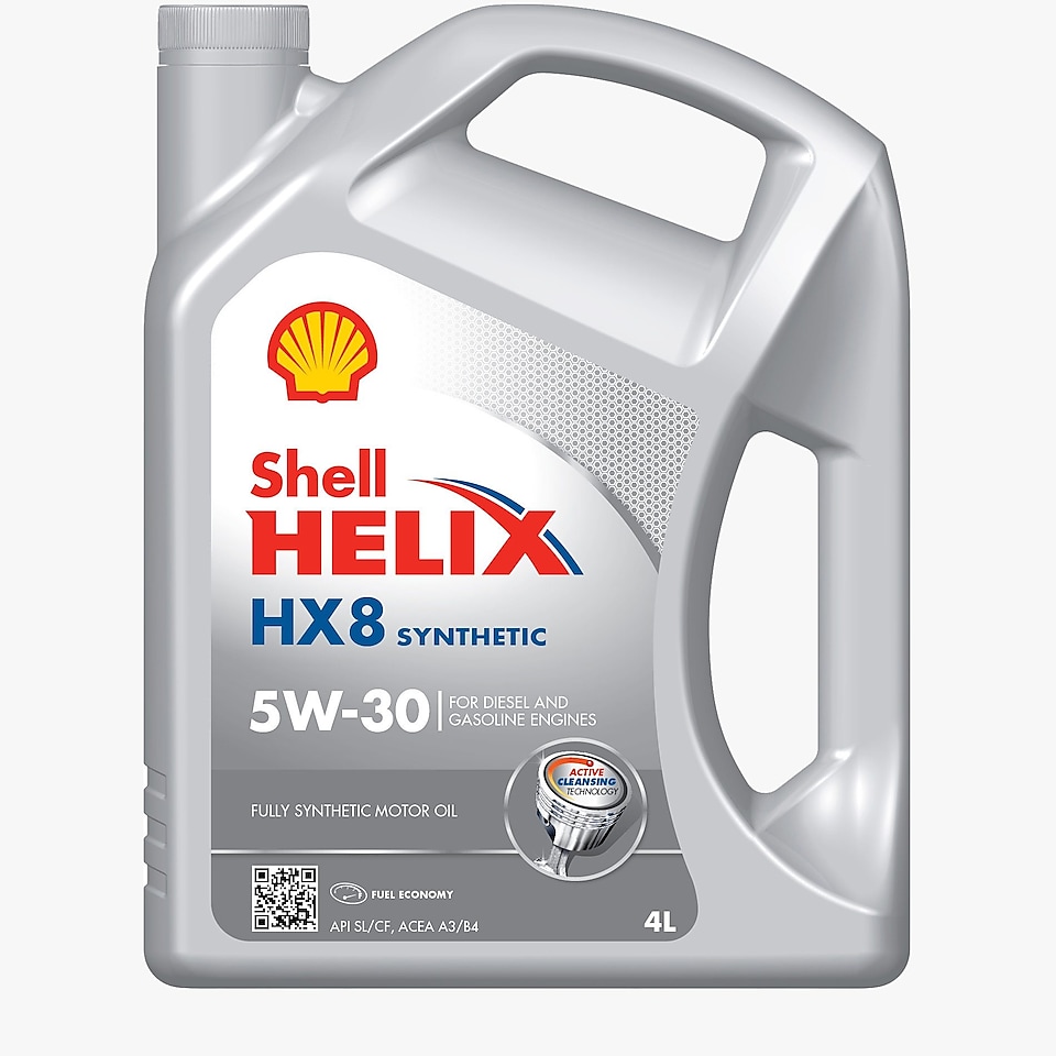 Packshot Shell Helix Ultra HX8 Syn 5W-30