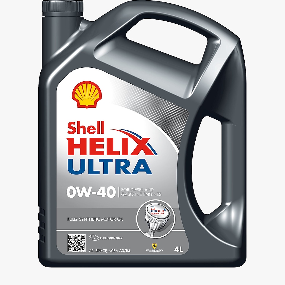 Packshot Shell Helix Ultra 0W-40