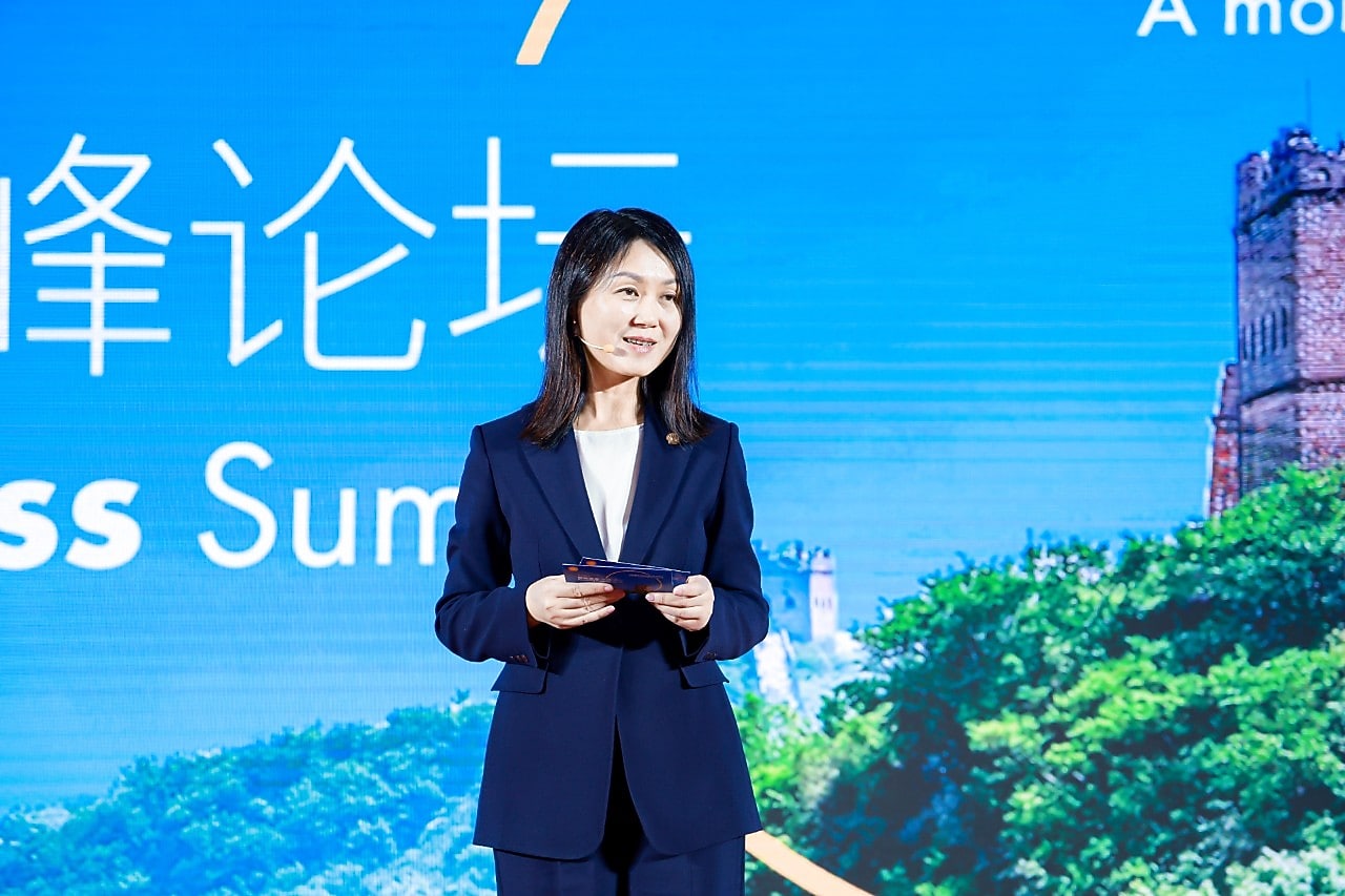 图注:壳牌中国集团主席陈琳致辞