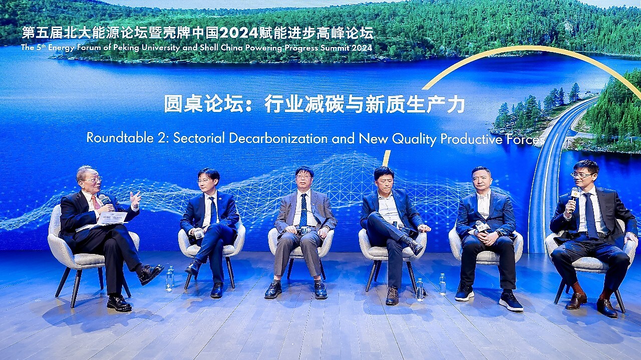 图注：“行业减碳与新质生产力”圆桌论坛