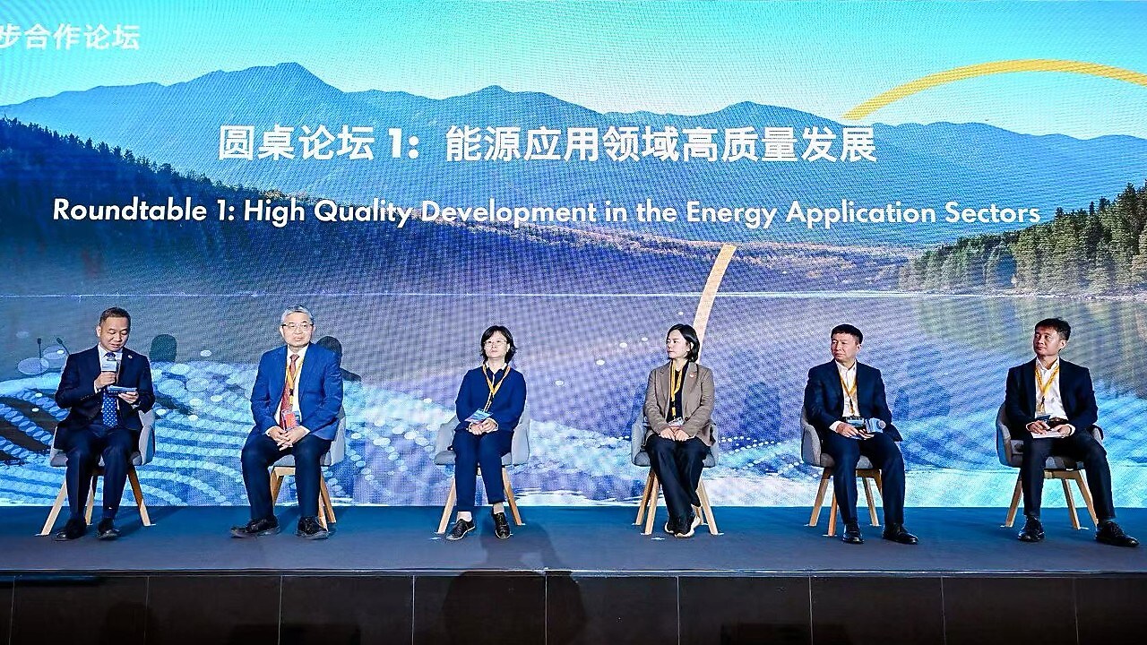 图注：“能源应用领域高质量发展”圆桌论坛