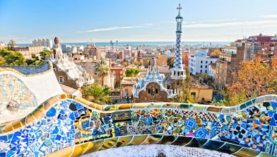 西班牙巴塞罗那奎尔公园