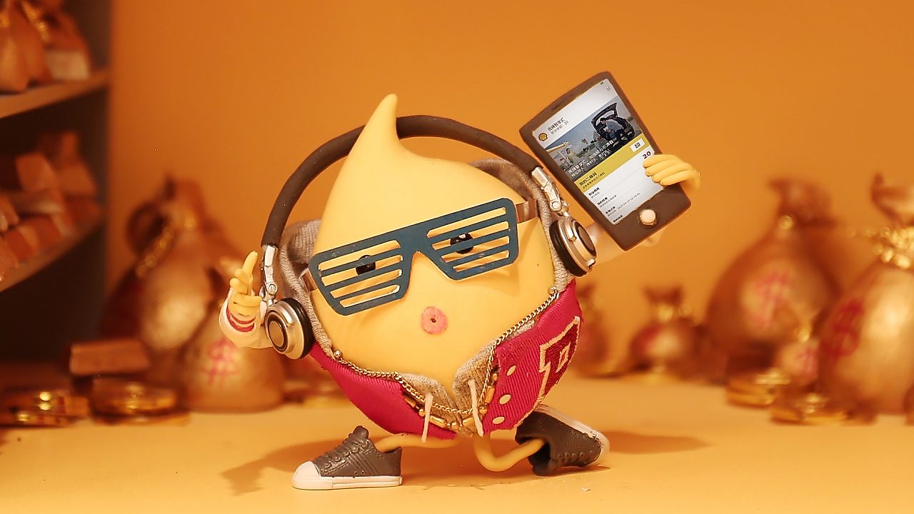 dancing little oil drop