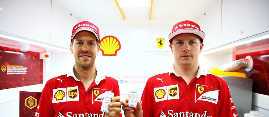 比赛中的壳牌角色