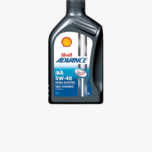 壳牌爱德王子 4T Ultra 踏板车专用机油特写