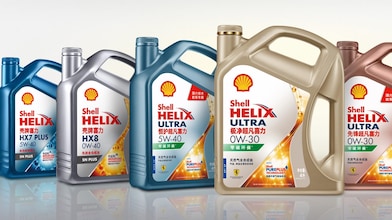 Shell Helix Synthetic product series