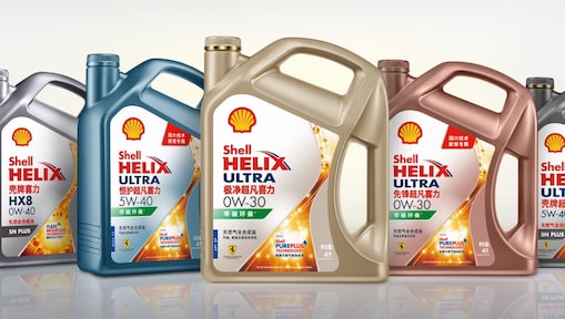 Shell Helix Synthetic product series