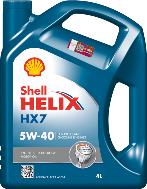 壳牌喜力 HX7 5W-40