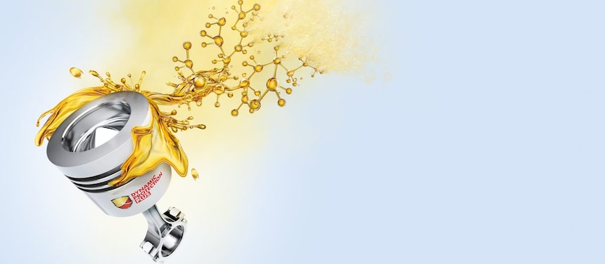 piston with dynamic protection plus logo