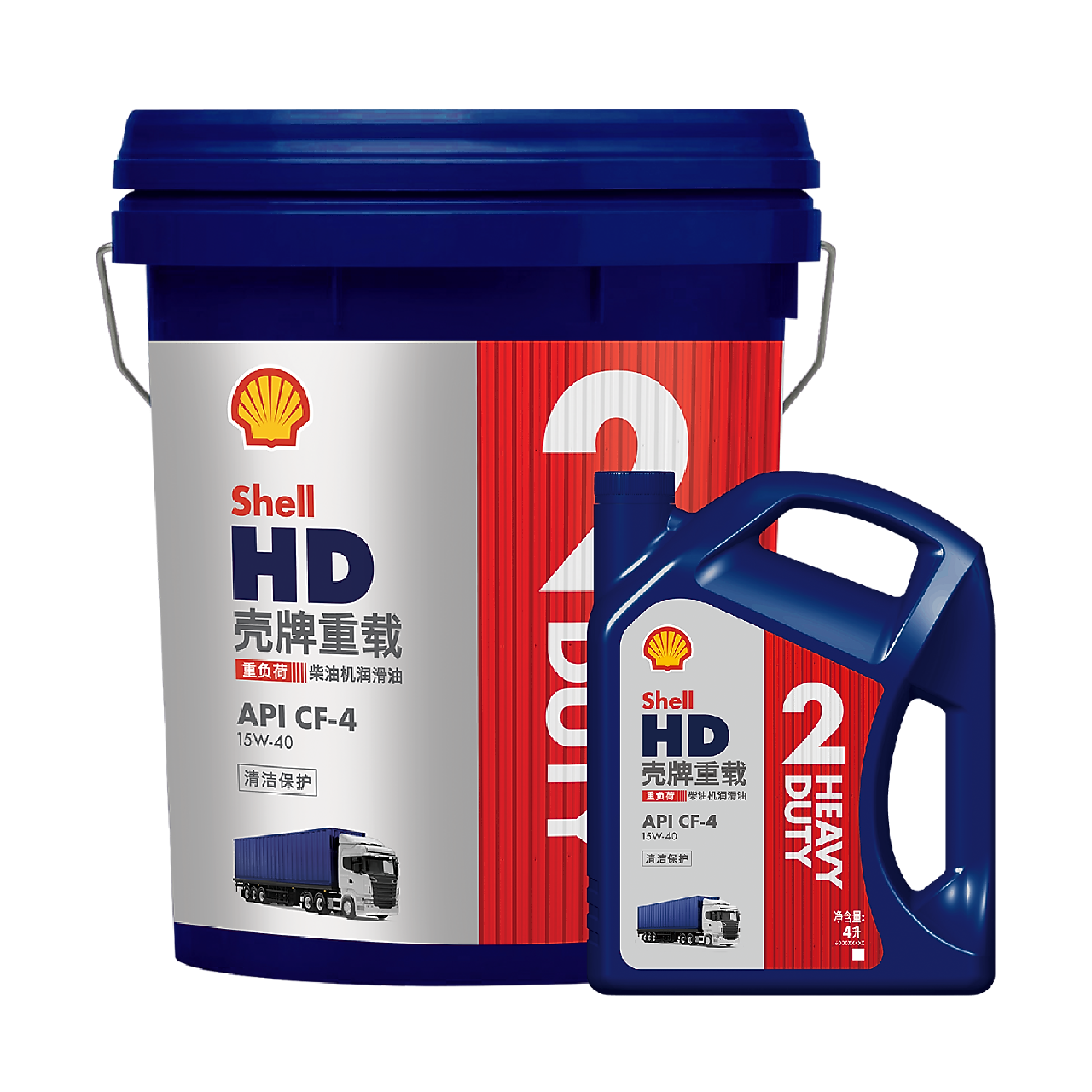 壳牌重载HD2 15W-40/20W-50 API CF-4
