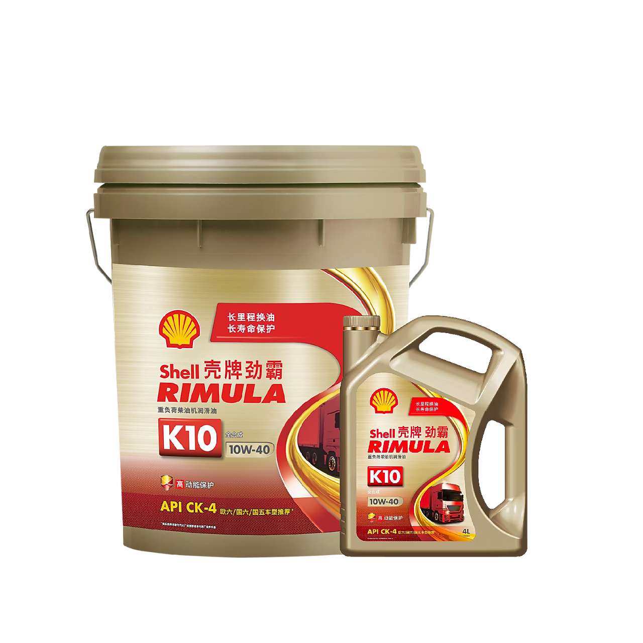 壳牌劲霸 K10 10W 40 API CK 4