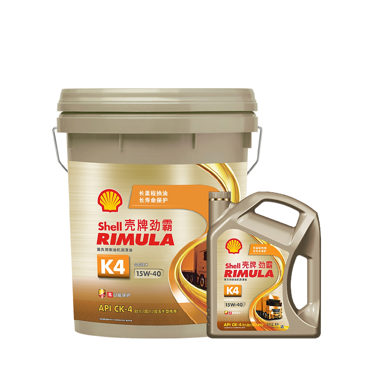 壳牌劲霸 K4 15W-40 API CK-4