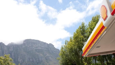 Shell gas station in China