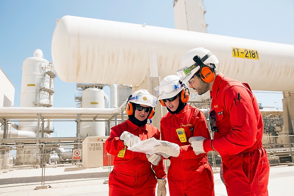 3 workers at a Pyrolysis Gasoline Processing Plant