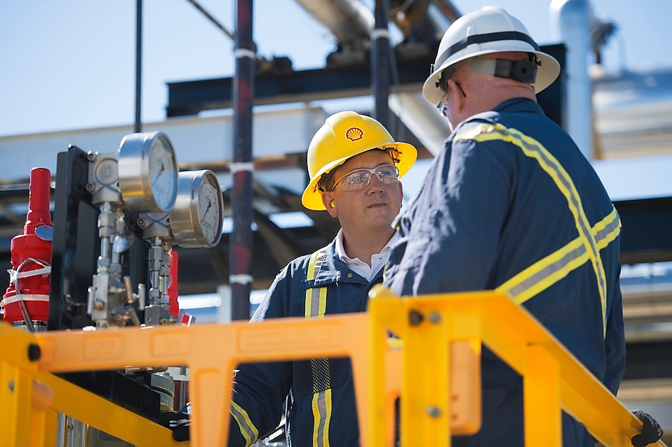 Employees in the Feed Gas Processing area for Sulferox