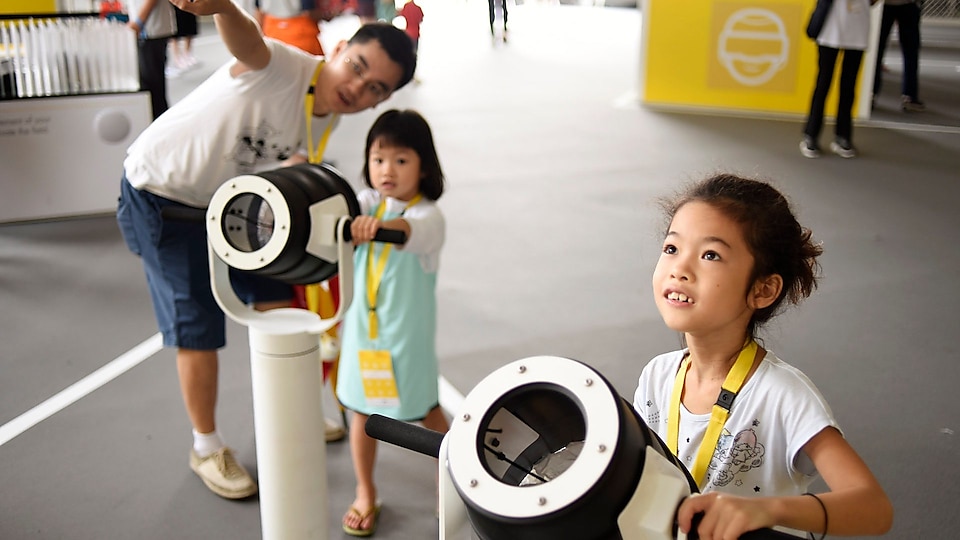 "Shell" moves children at the future conference to experience the fun of energy innovation